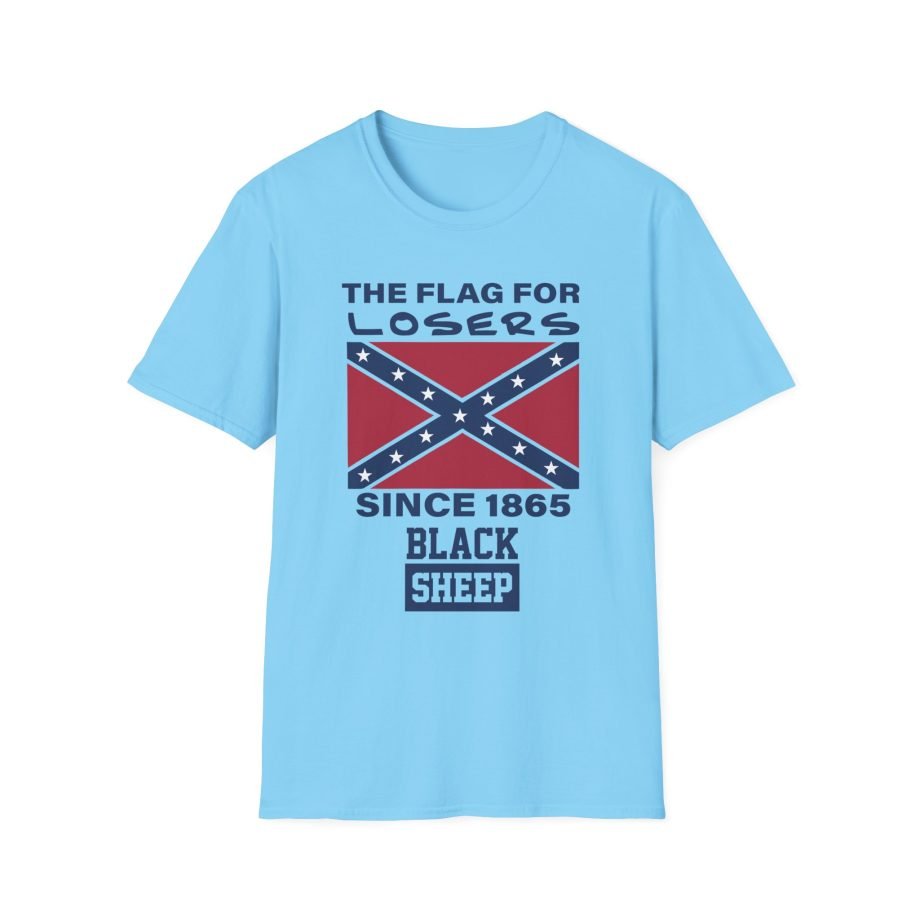 Black Sheep the Flag for Looser Unisex Softstyle T-Shirt