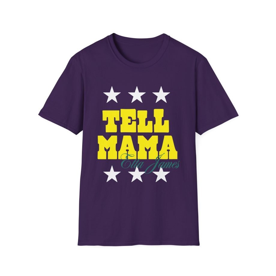 Etta James Tell Mama Signature Unisex Softstyle T-Shirt