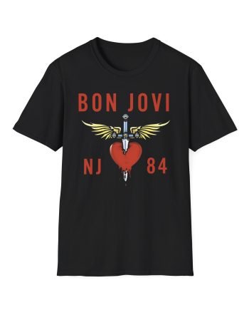 Bon Jovi You Give Love a Bad Name Unisex Softstyle T-Shirt