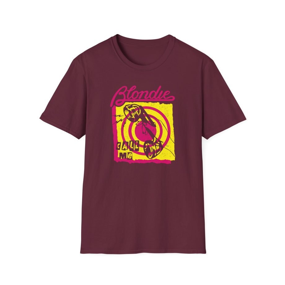 Blondie Call Me Unisex Softstyle T-Shirt