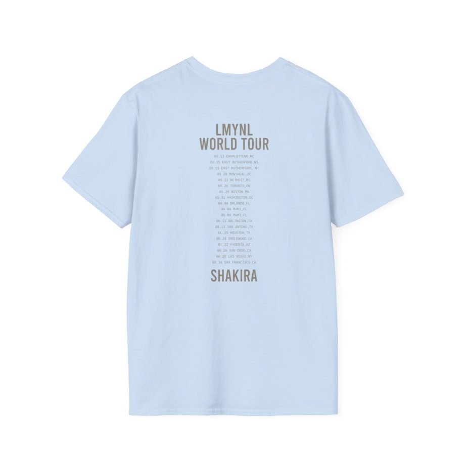 Shakira Dollar Bill Unisex Softstyle T-Shirt
