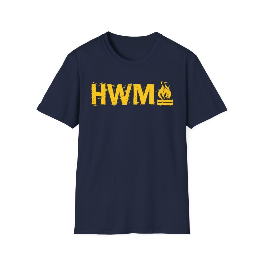 Hot Water Music OG Letter Unisex Softstyle T-Shirt