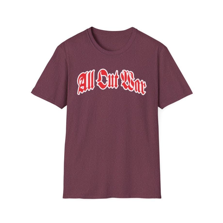 All Out War Logo Unisex Softstyle T-Shirt