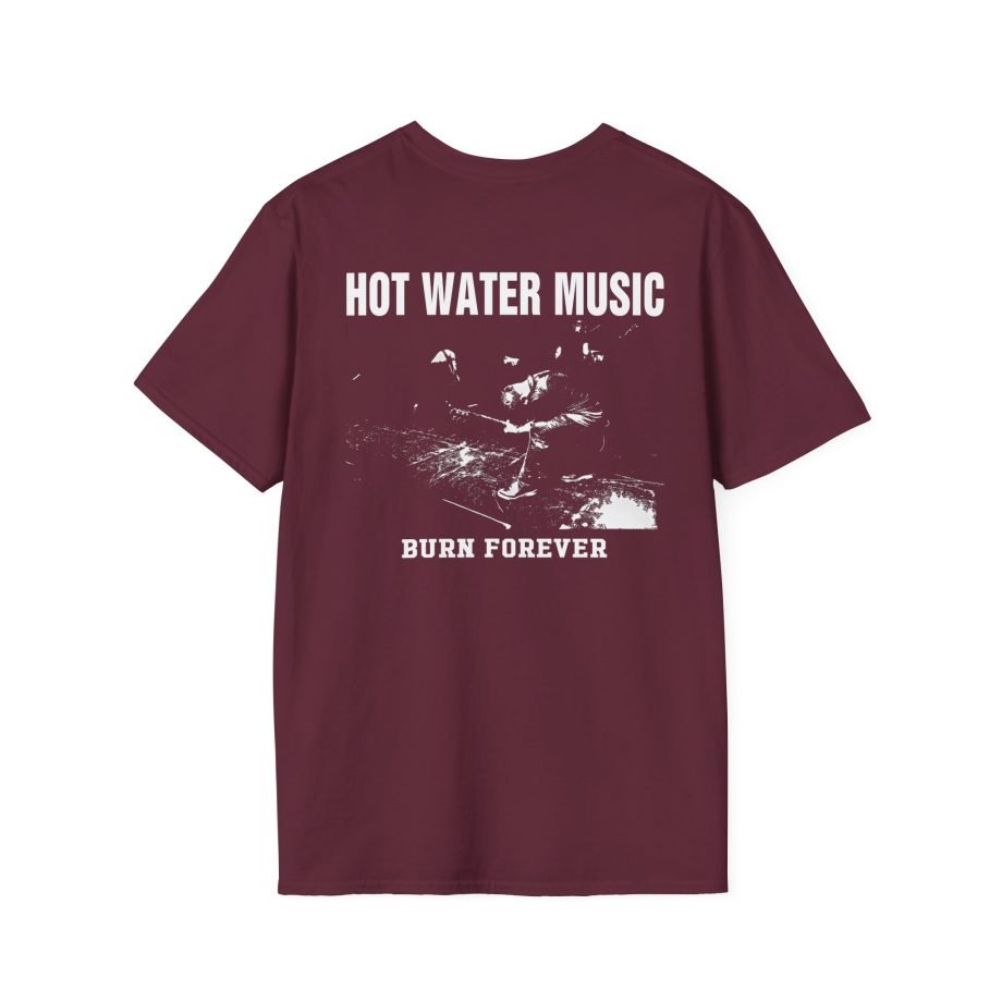 Hot Water Music Burn Forever Unisex Softstyle T-Shirt