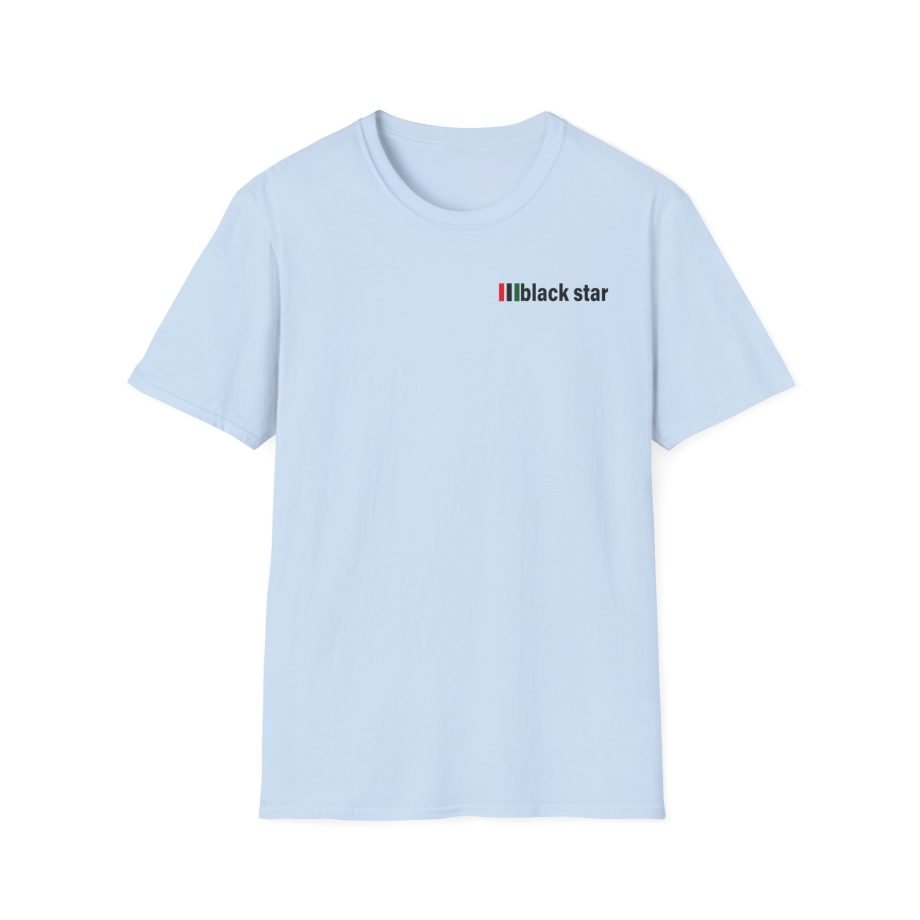 Black Star Logo Unisex Softstyle T-Shirt