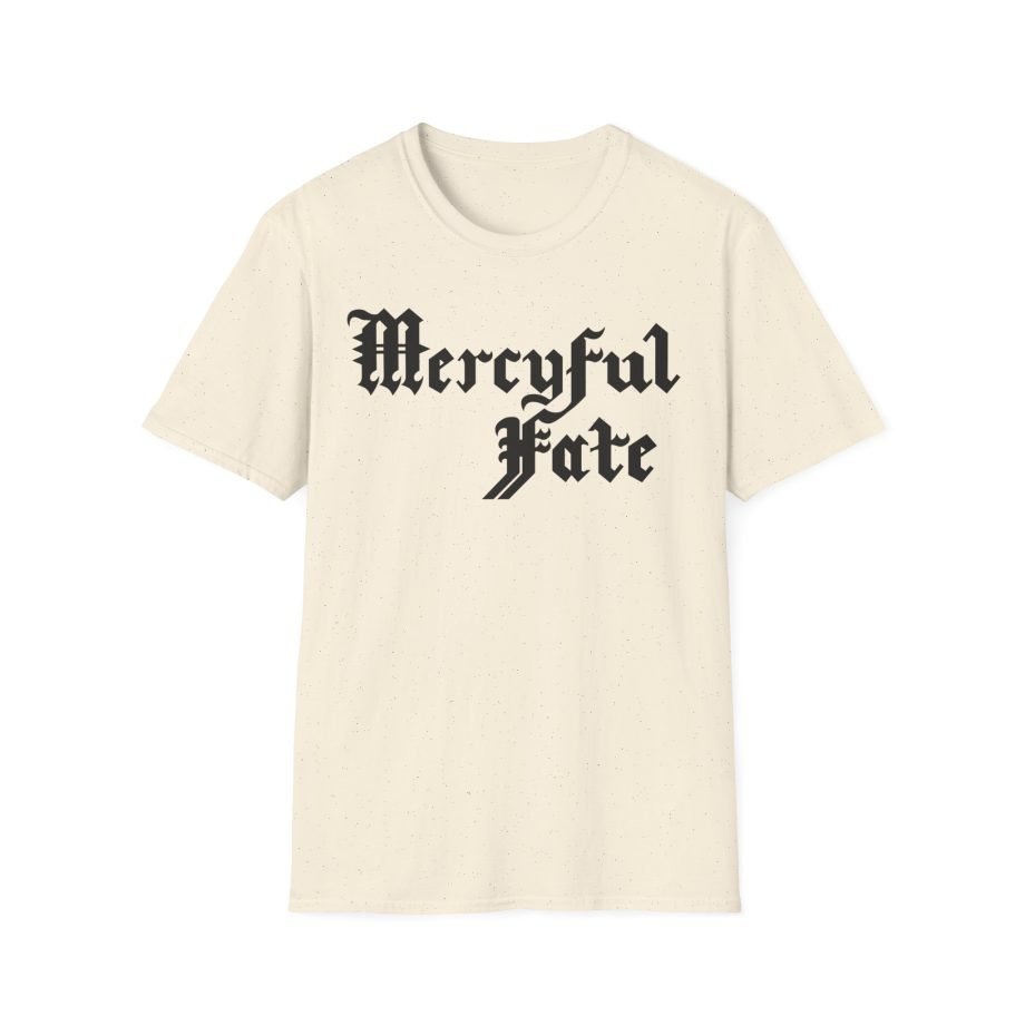 Mercyful Fate Black on Black Cross Unisex Softstyle T-Shirt