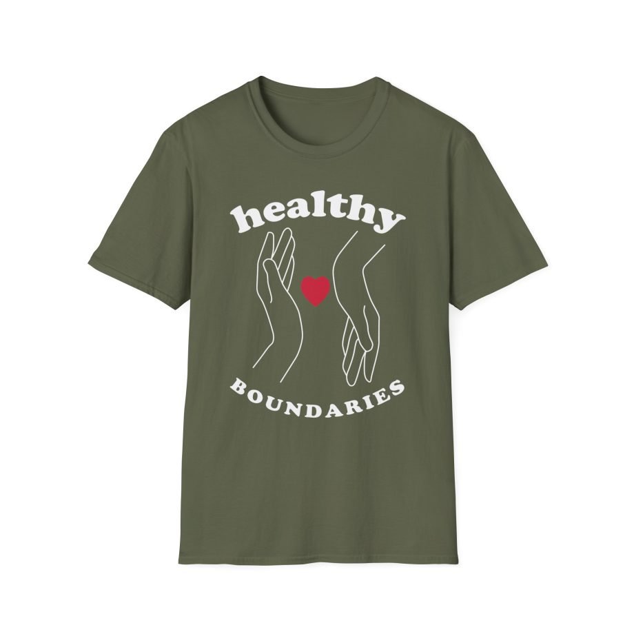 Tessa Brooks Healthy Boundaries Unisex Softstyle T-Shirt