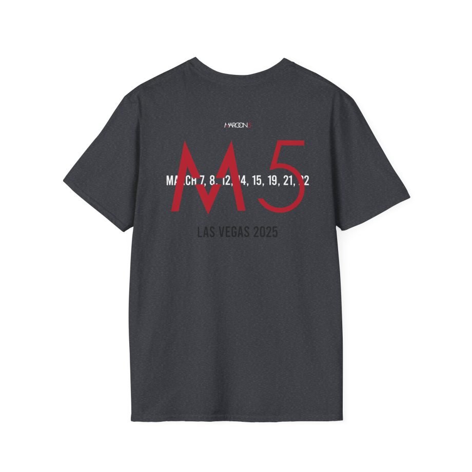 Adam Levine M5LV Distressed Unisex Softstyle T-Shirt