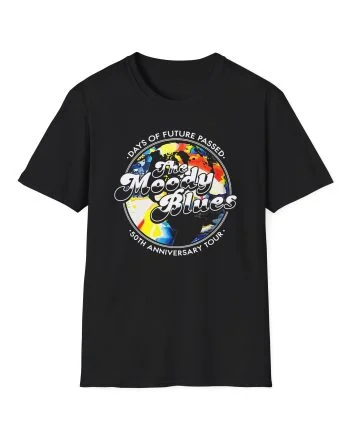 The Moody Blues Every Good Boy Deserves Favour" 50th Anniversary unisex softstyle t-shirt
