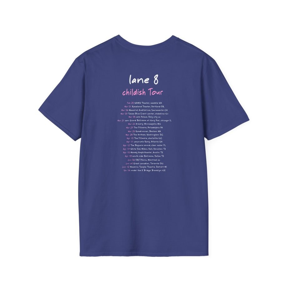 Lane 8 Childish Tour Unisex Softstyle T-Shirt