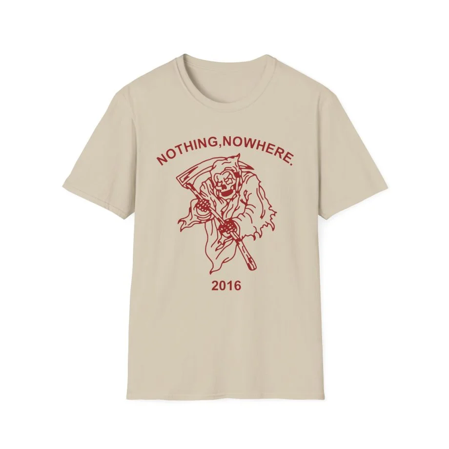 Nothing Nowhere Red Reaper unisex softstyle t-shirt