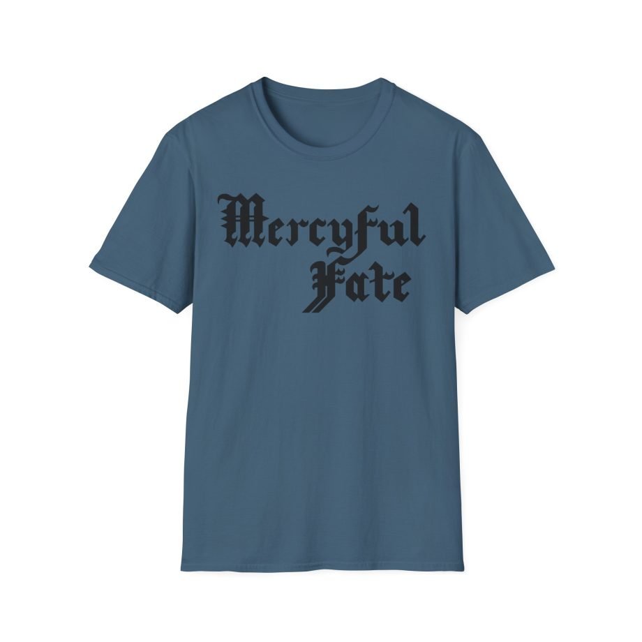 Mercyful Fate Black on Black Cross Unisex Softstyle T-Shirt