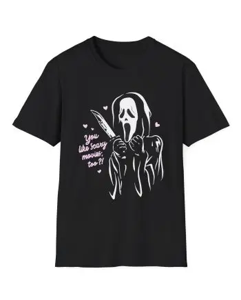 Ghostface You Like Scary Movies Too? Unisex Softstyle T-Shirt