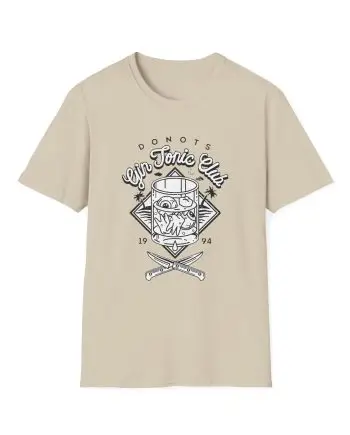 Donots Gin Tonic Club Unisex Softstyle T-Shirt