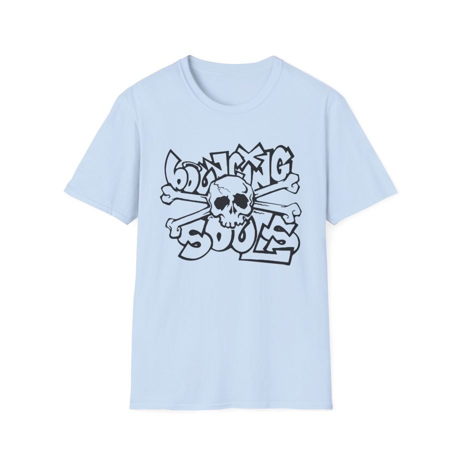 The Bouncing Souls Skull And Crossbones Unisex Softstyle T-Shirt
