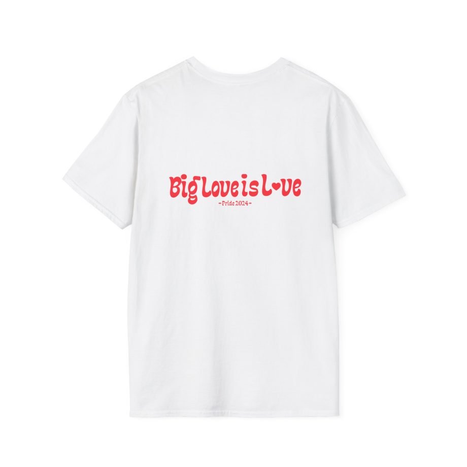 Erin Caldwell Pride BIG LOVE Unisex Softstyle T-Shirt
