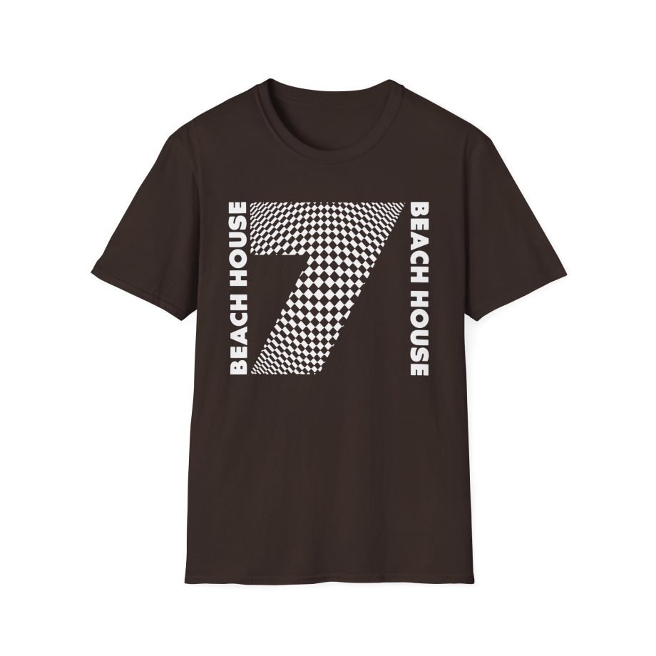 Beach House 7 Op Art Unisex Softstyle T-Shirt