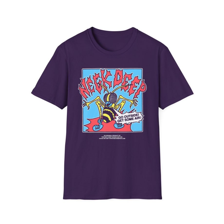 Neck Deep Go Outside Unisex Softstyle T-Shirt