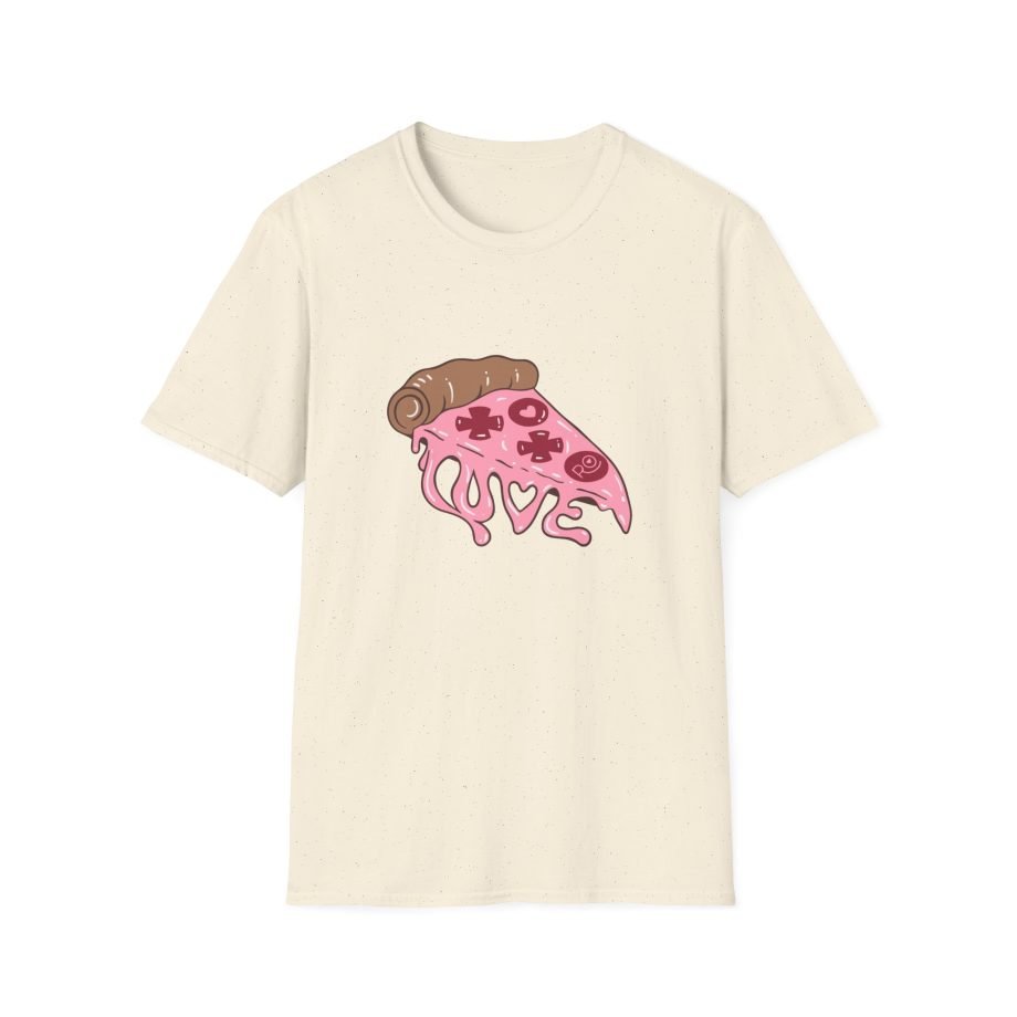 Rosanna Pansino Pizza My Heart Unisex Softstyle T-Shirt