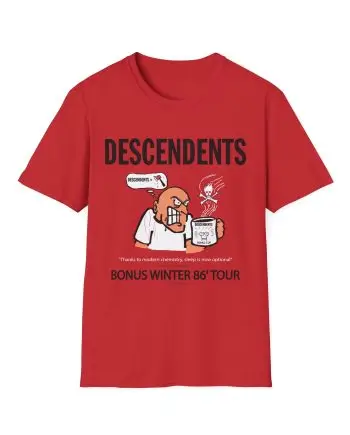 Descendents Bonus Cup '86 Tour Unisex Softstyle T-Shirt