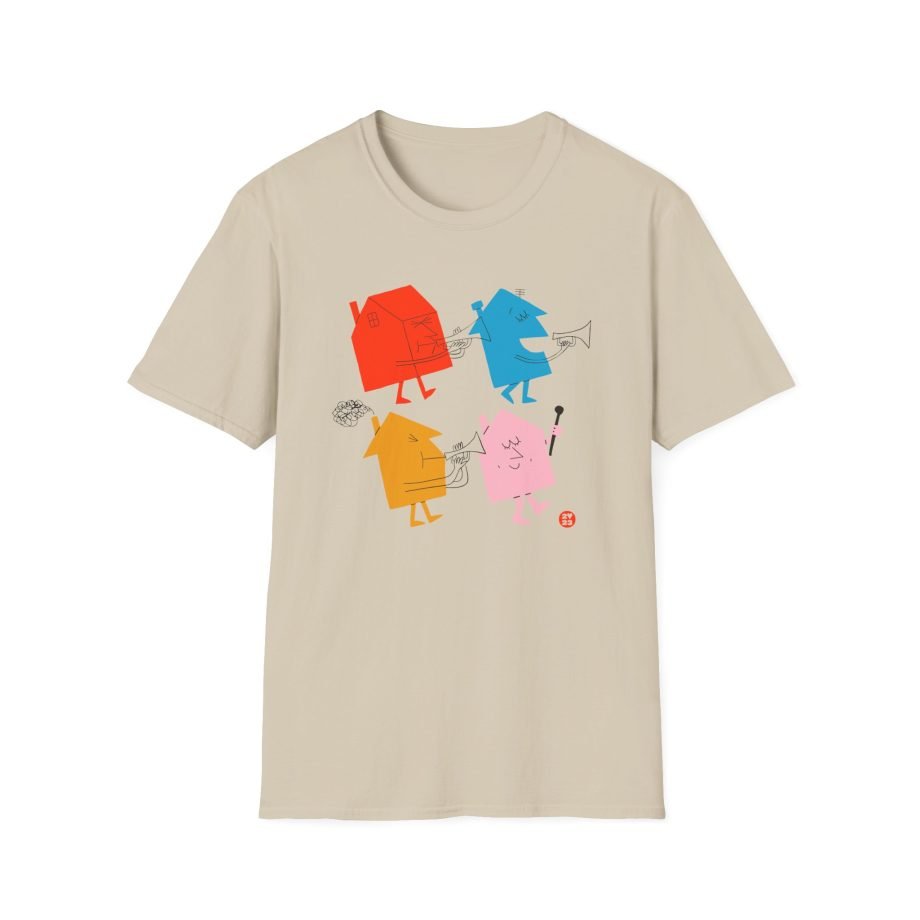 Hslot 4 Houses Unisex Softstyle T-Shirt