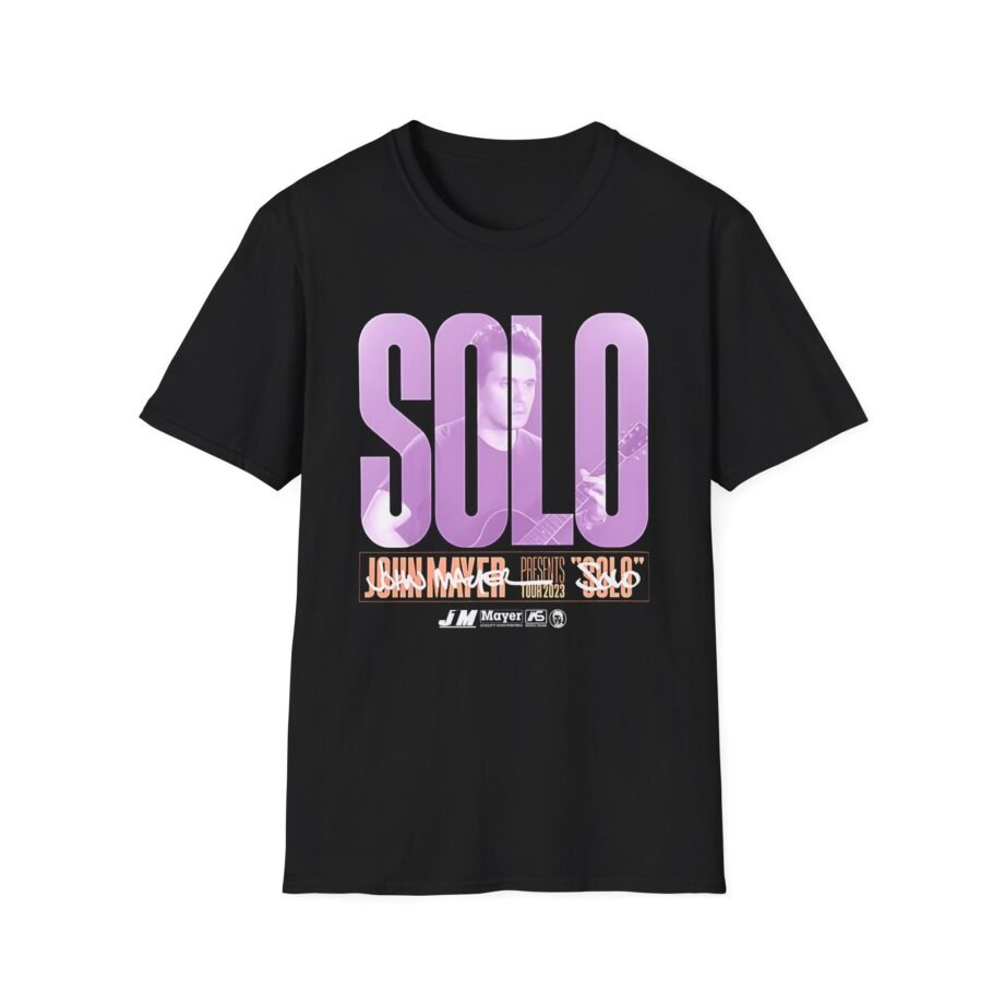 John Mayer Solo Tour Unisex Softstyle T-Shirt