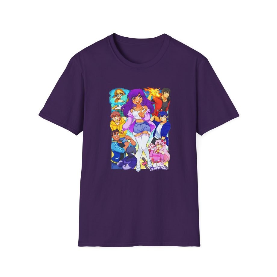 Aphmau & Friends Unisex Softstyle T-Shirt