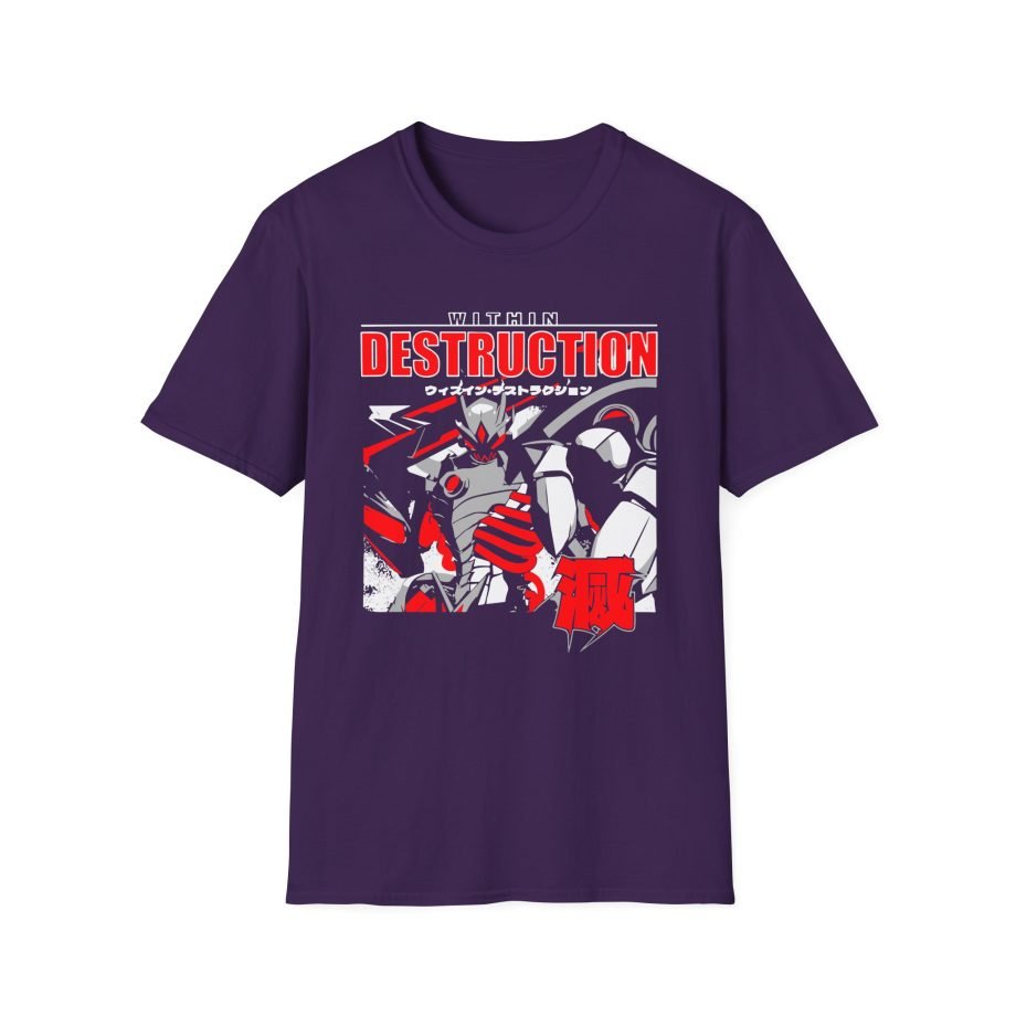 Within Destruction Animetal Unisex Softstyle T-Shirt