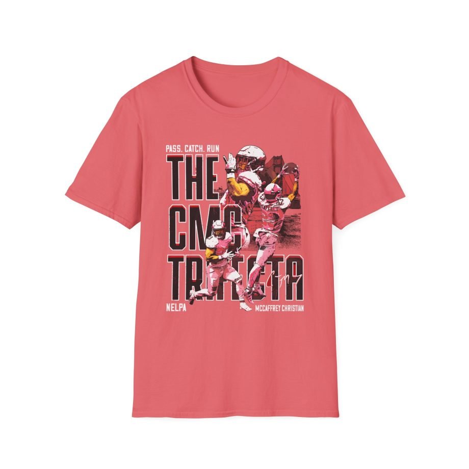 Christian Mccaffrey Trifecta Unisex Softstyle T-Shirt