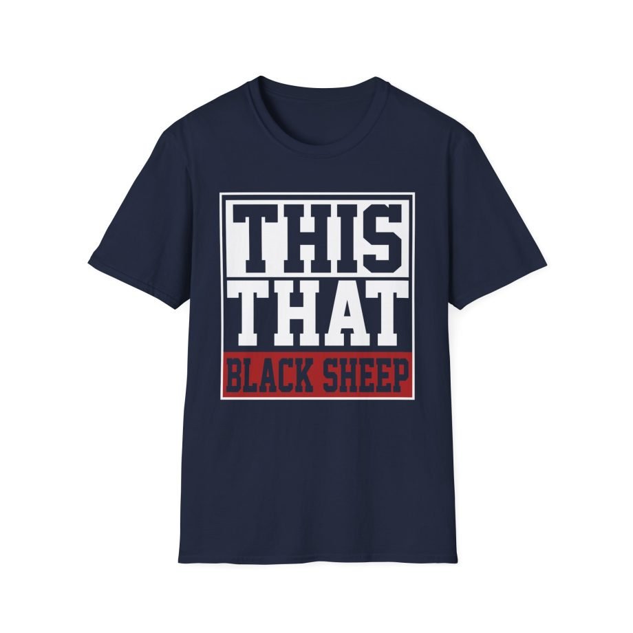 Black Sheep This That Unisex Softstyle T-Shirt