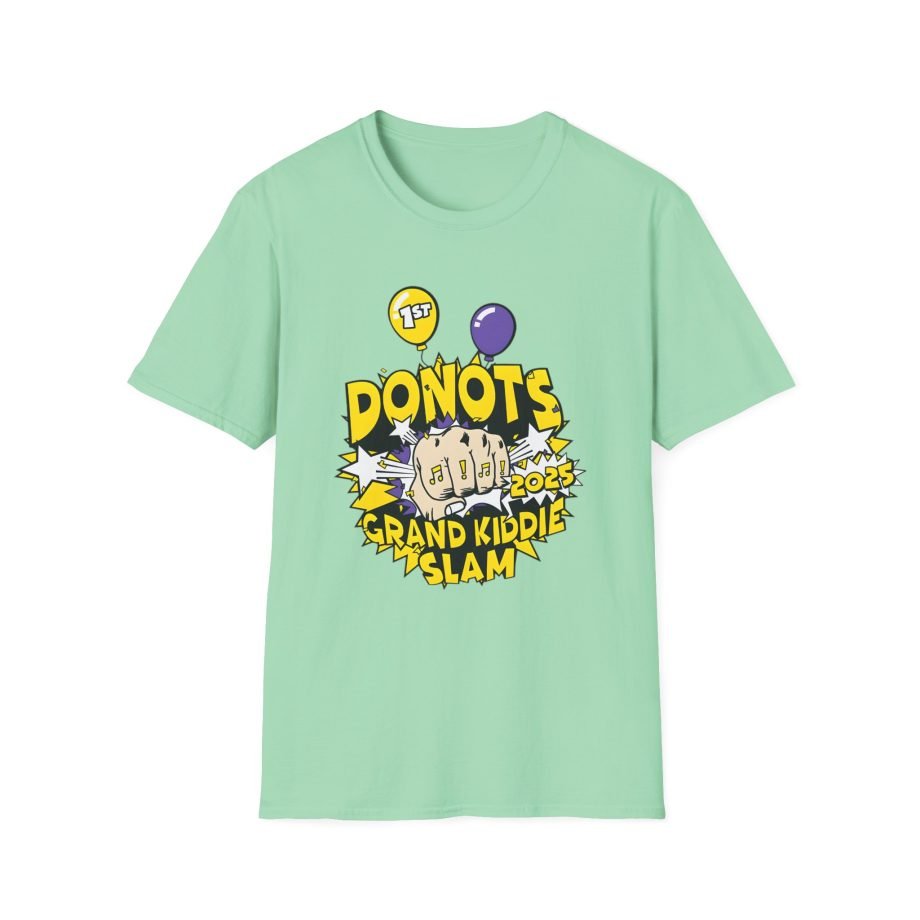Donots Grand Kiddie Slam Unisex Softstyle T-Shirt