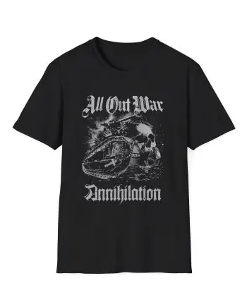 All Out War Annihilation Unisex Softstyle T-Shirt