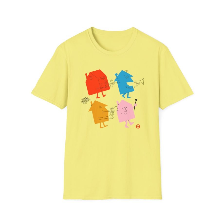 Hslot 4 Houses Unisex Softstyle T-Shirt