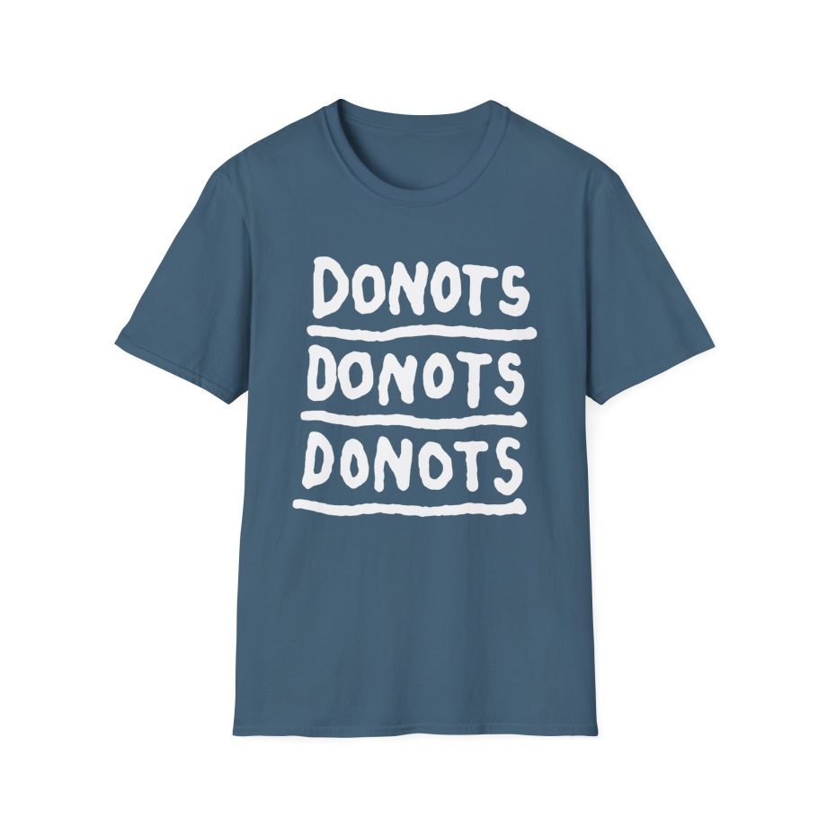 Donots Triple Logo Unisex Softstyle T-Shirt