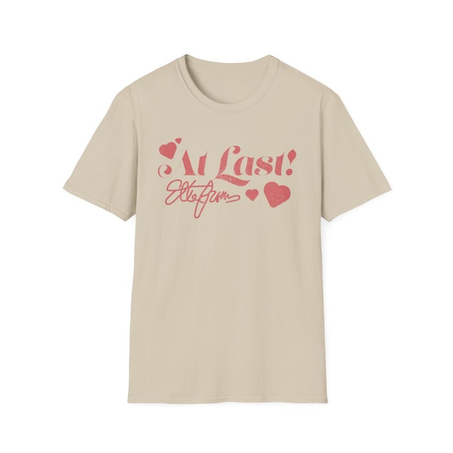 Etta James at Last Hearts Unisex Softstyle T-Shirt