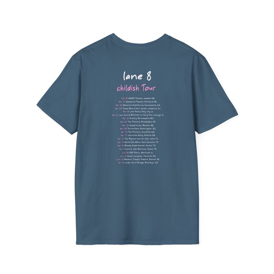 Lane 8 Childish Tour Unisex Softstyle T-Shirt