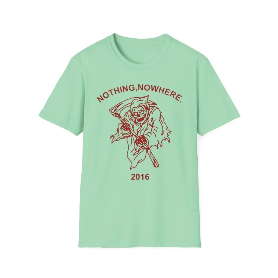 Nothing Nowhere Red Reaper unisex softstyle t-shirt